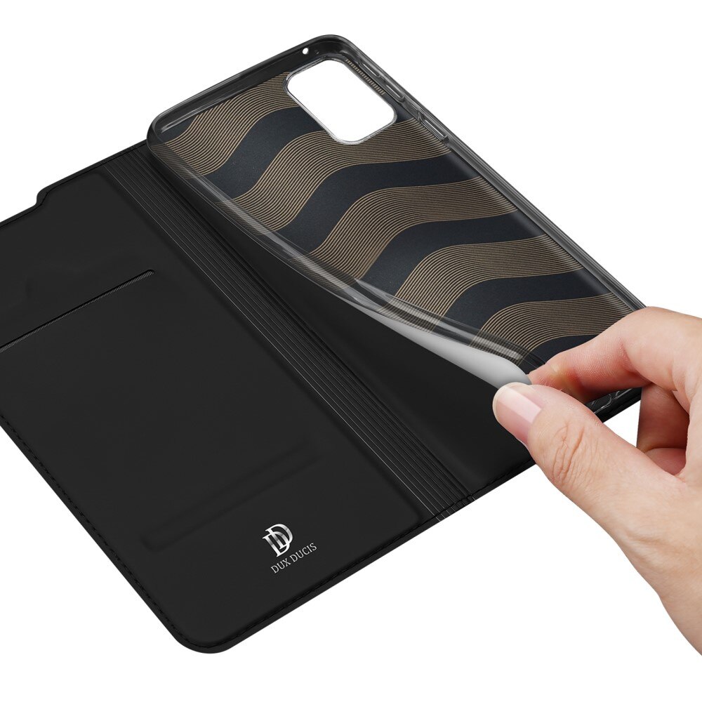 Étui portefeuille Skin Pro Series Samsung Galaxy A33, Noir
