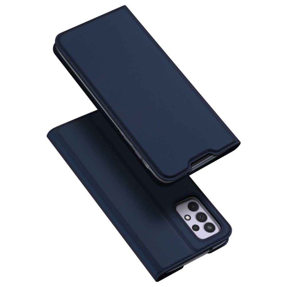Étui portefeuille Skin Pro Series Samsung Galaxy A33, Bleu