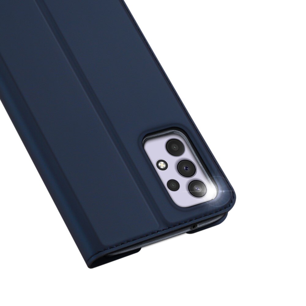 Étui portefeuille Skin Pro Series Samsung Galaxy A33, Bleu