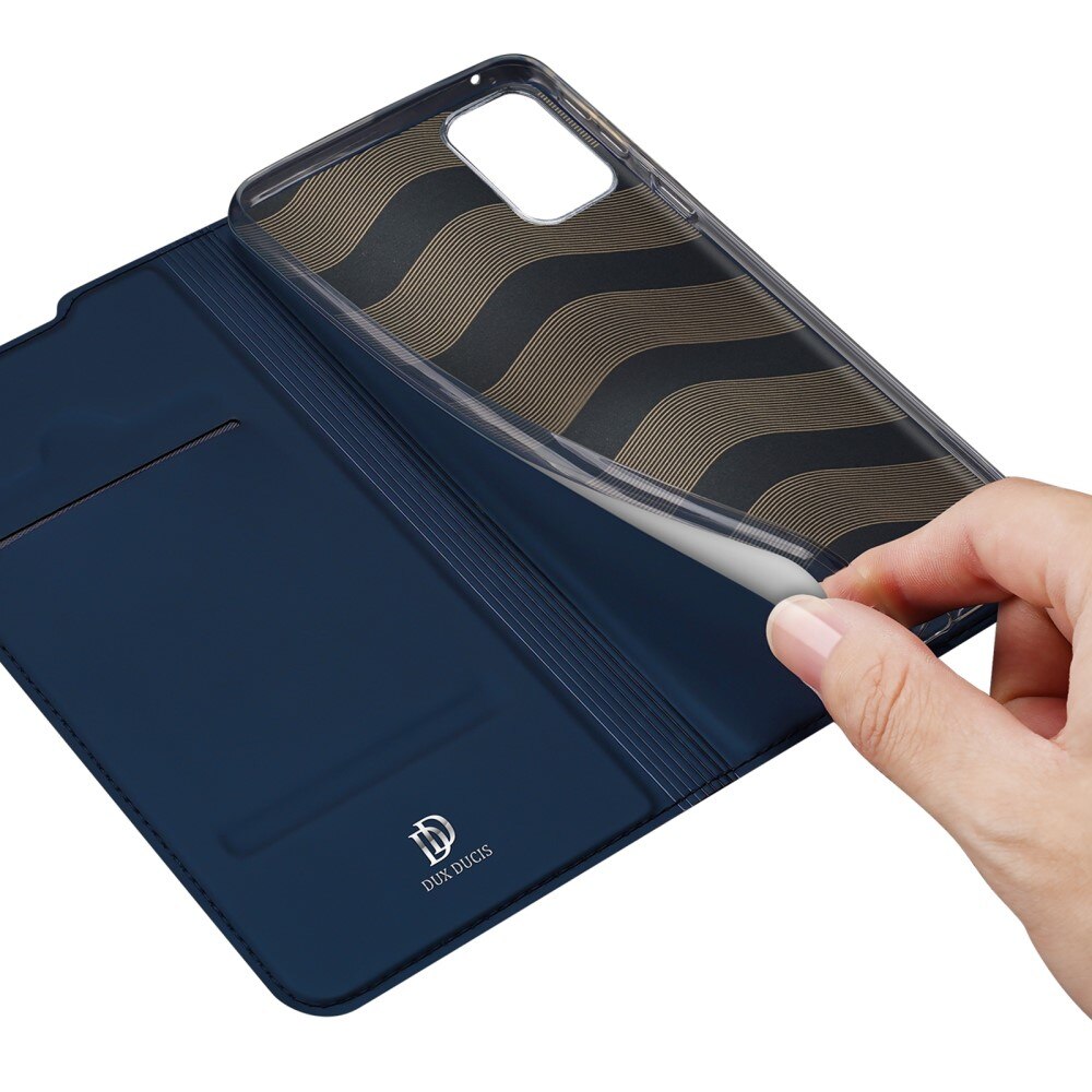 Étui portefeuille Skin Pro Series Samsung Galaxy A33, Bleu