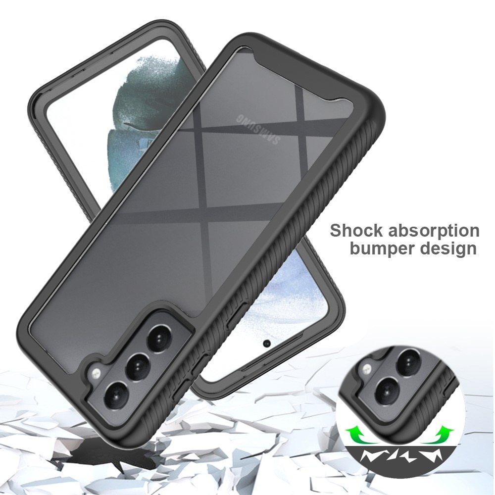 Coque Full Protection Samsung Galaxy S21 FE, noir