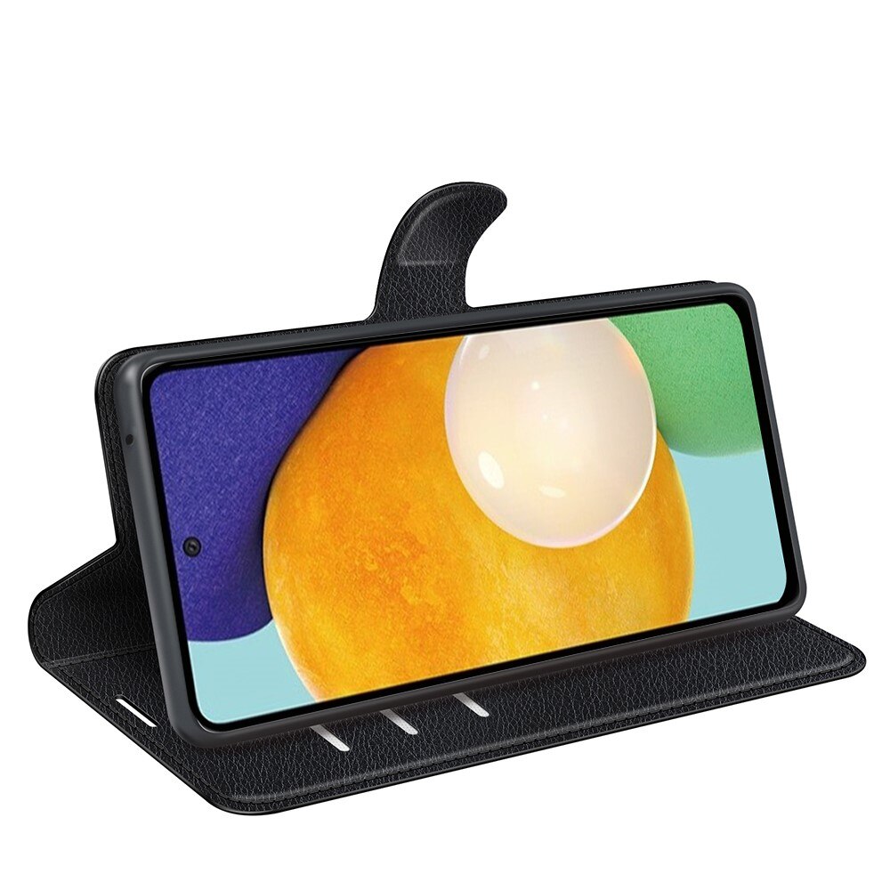 Coque portefeuille Samsung Galaxy A13, Noir