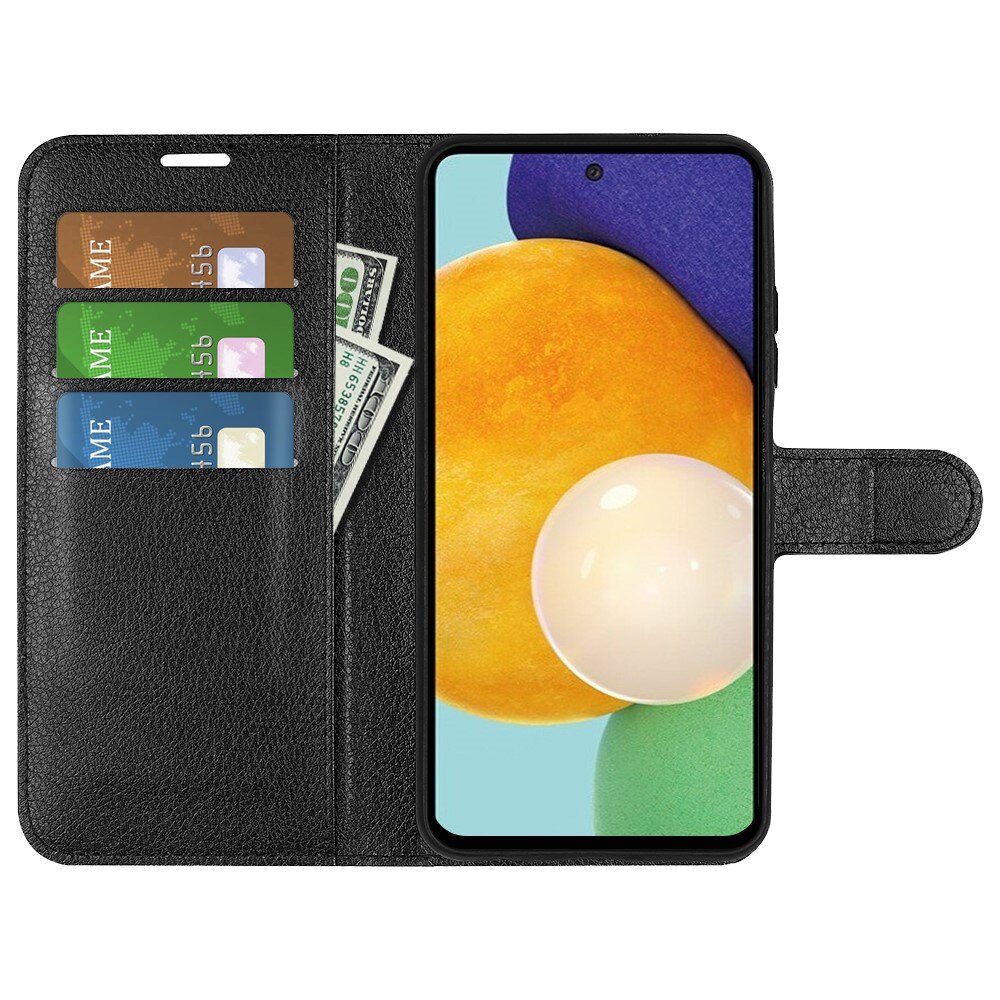 Coque portefeuille Samsung Galaxy A13, Noir