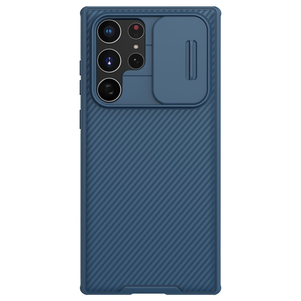 Coque CamShield Samsung Galaxy S22 Ultra, Bleu
