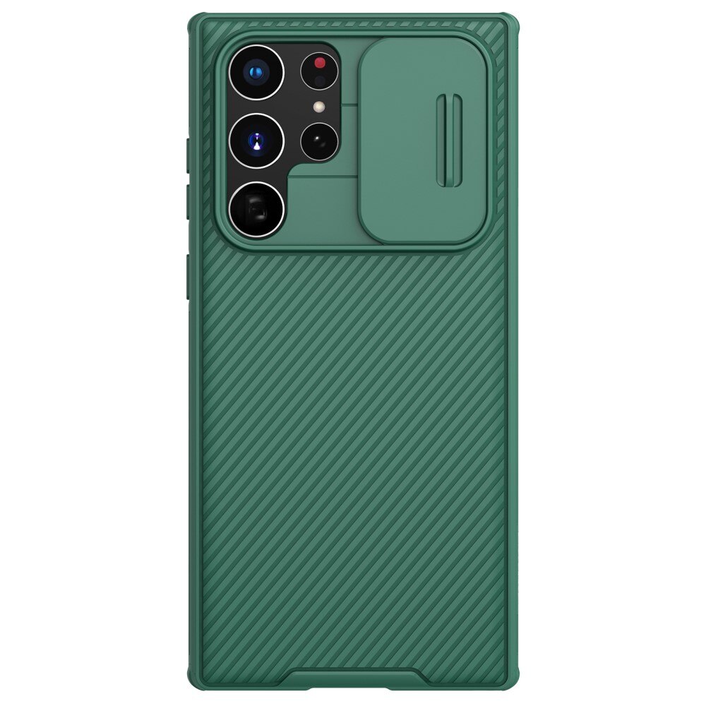 Coque CamShield Samsung Galaxy S22 Ultra, Vert