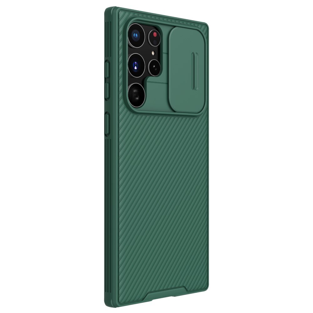 Coque CamShield Samsung Galaxy S22 Ultra, Vert