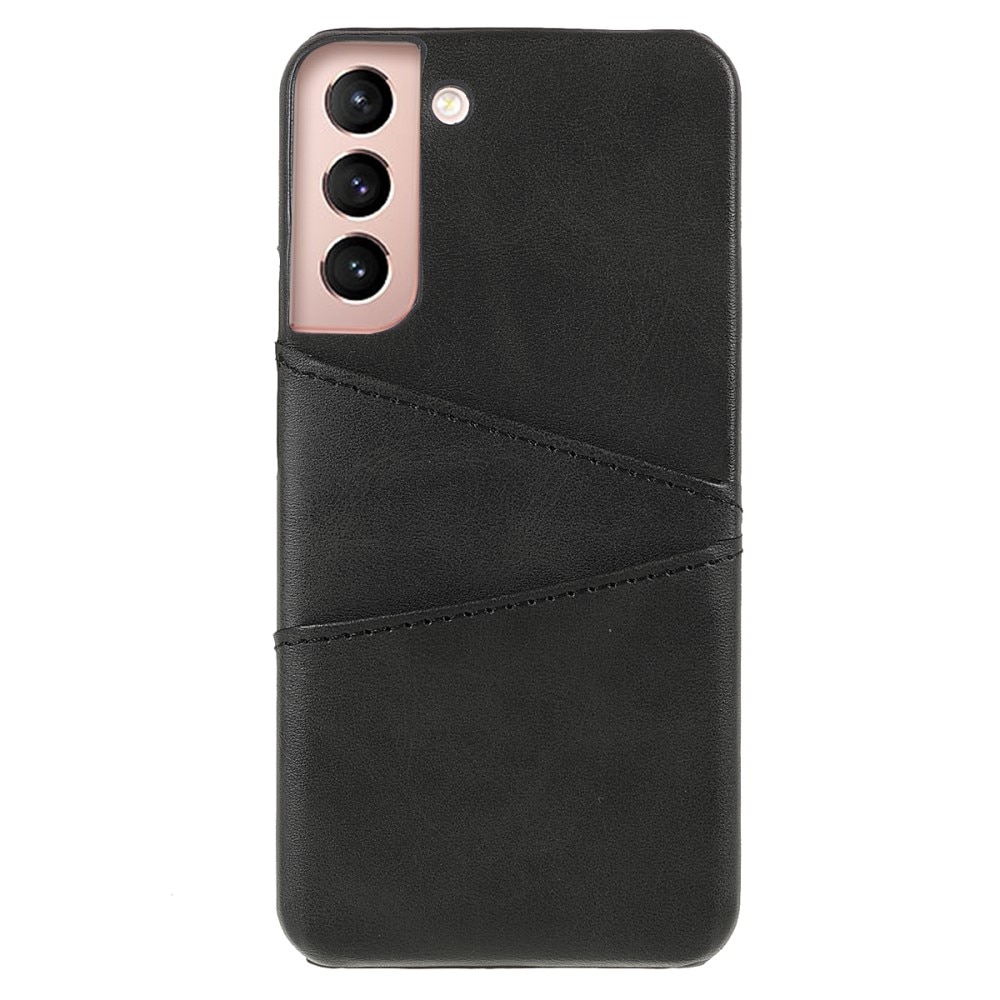Coque Card Slots Samsung Galaxy S22, Noir