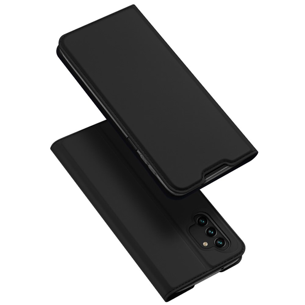 Étui portefeuille Skin Pro Series Samsung Galaxy A13, Noir
