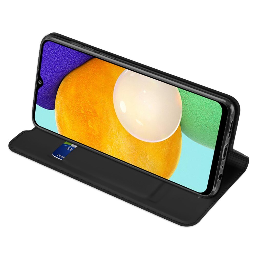 Étui portefeuille Skin Pro Series Samsung Galaxy A13, Noir