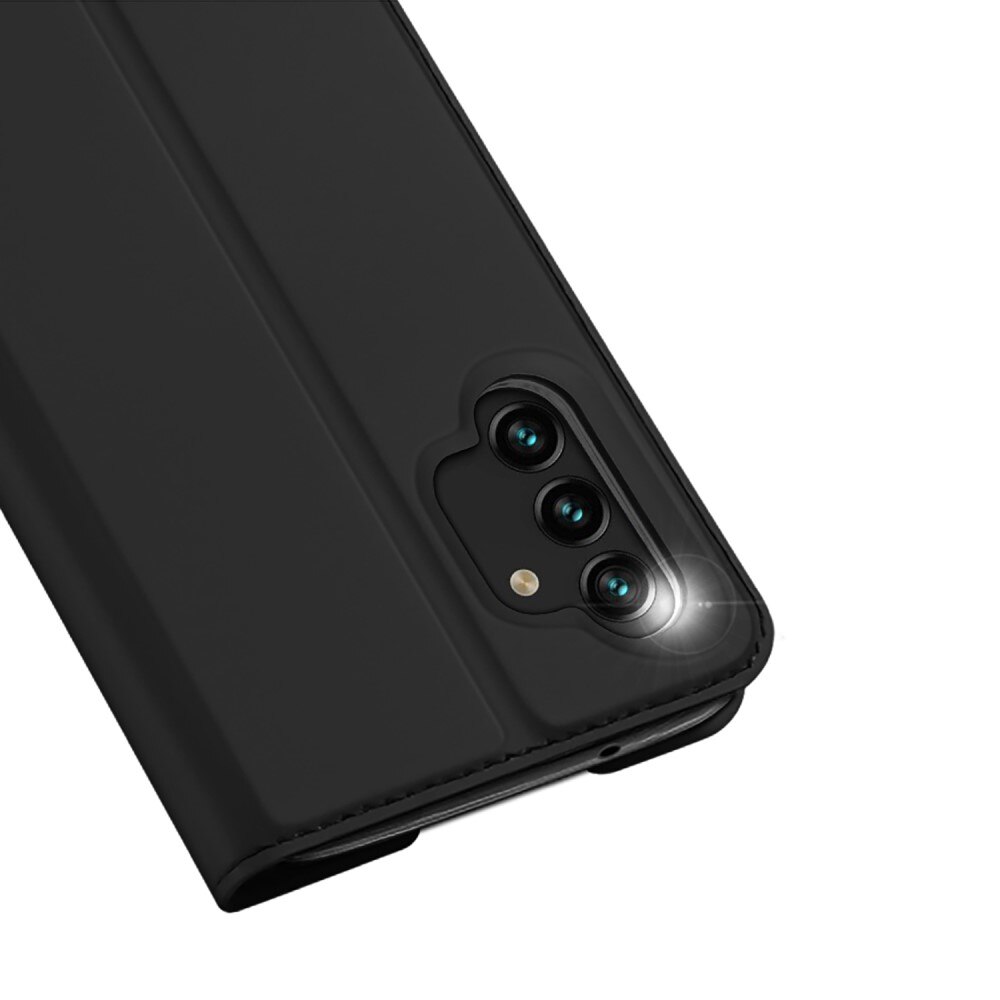 Étui portefeuille Skin Pro Series Samsung Galaxy A13, Noir
