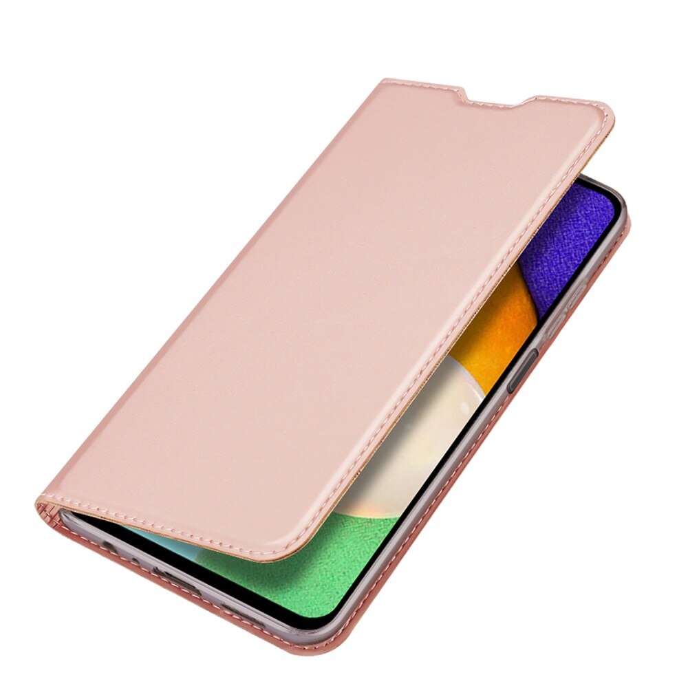 Étui portefeuille Skin Pro Series Samsung Galaxy A13, Or rose