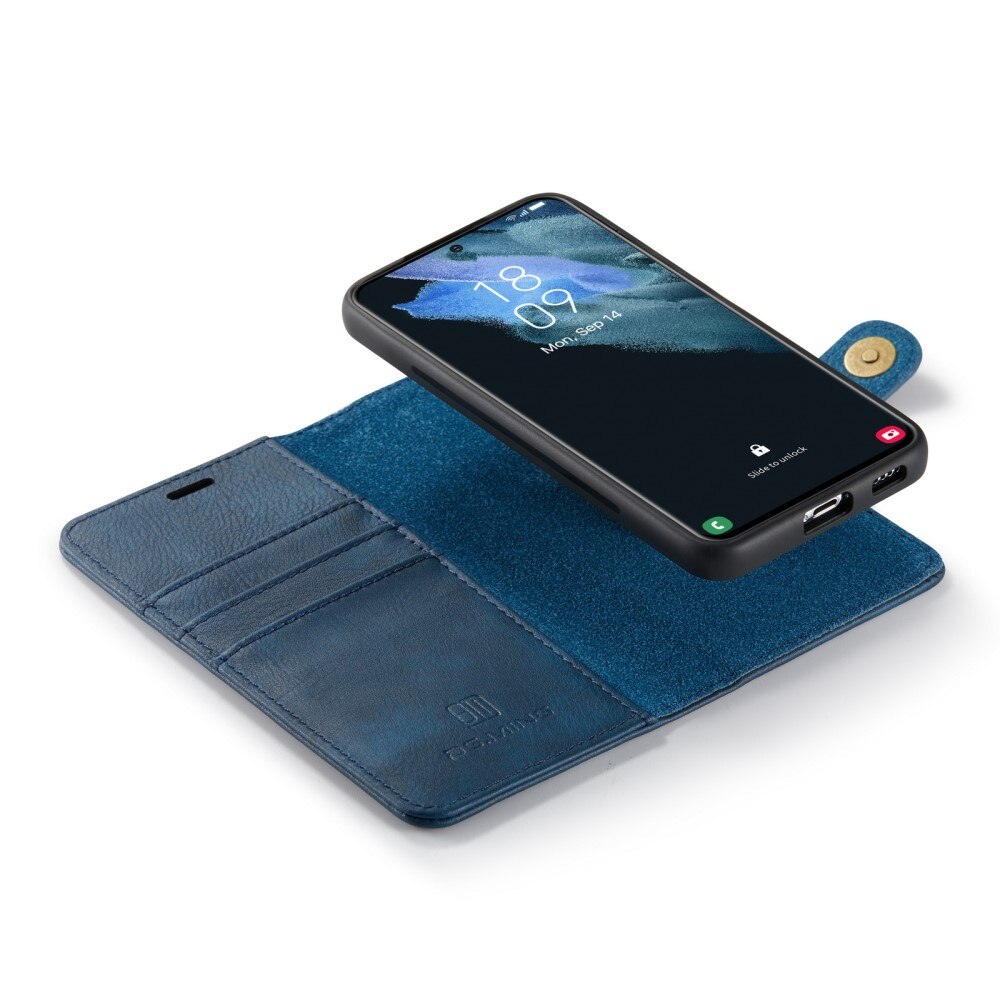 Étui portefeuille Magnet Wallet Samsung Galaxy S22 Plus Blue