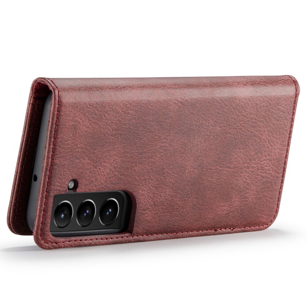 Étui portefeuille Magnet Wallet Samsung Galaxy S22 Plus Red