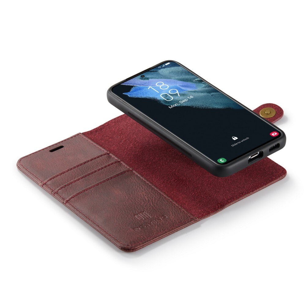 Étui portefeuille Magnet Wallet Samsung Galaxy S22 Plus Red