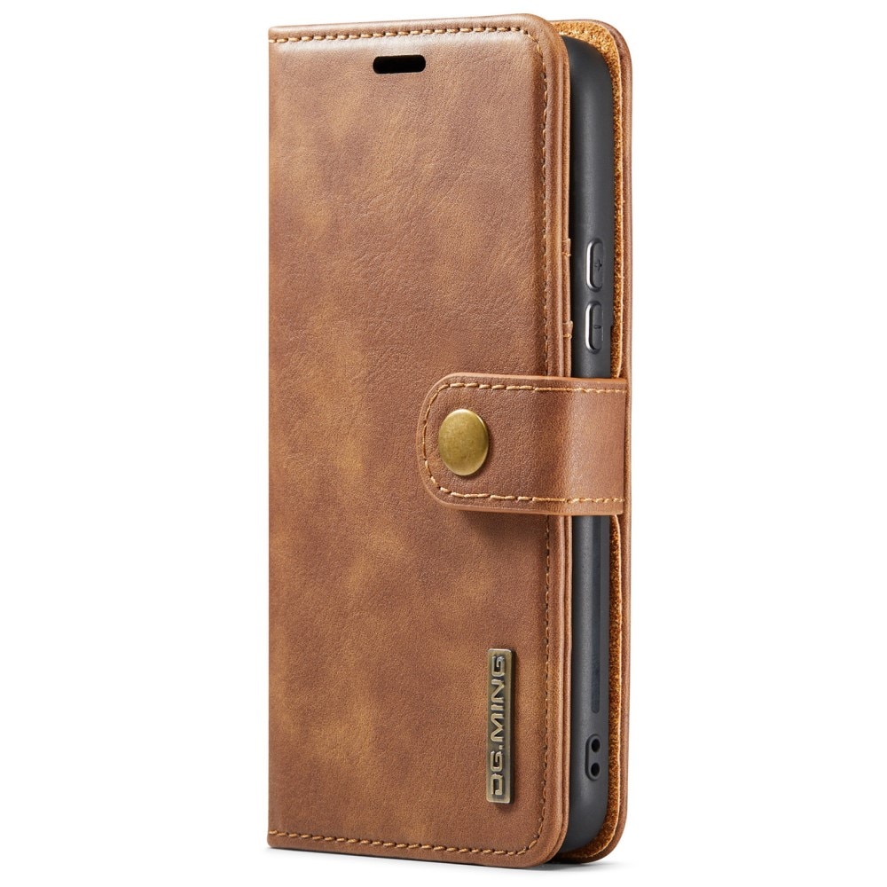 Étui portefeuille Magnet Wallet Samsung Galaxy S22 Plus Cognac