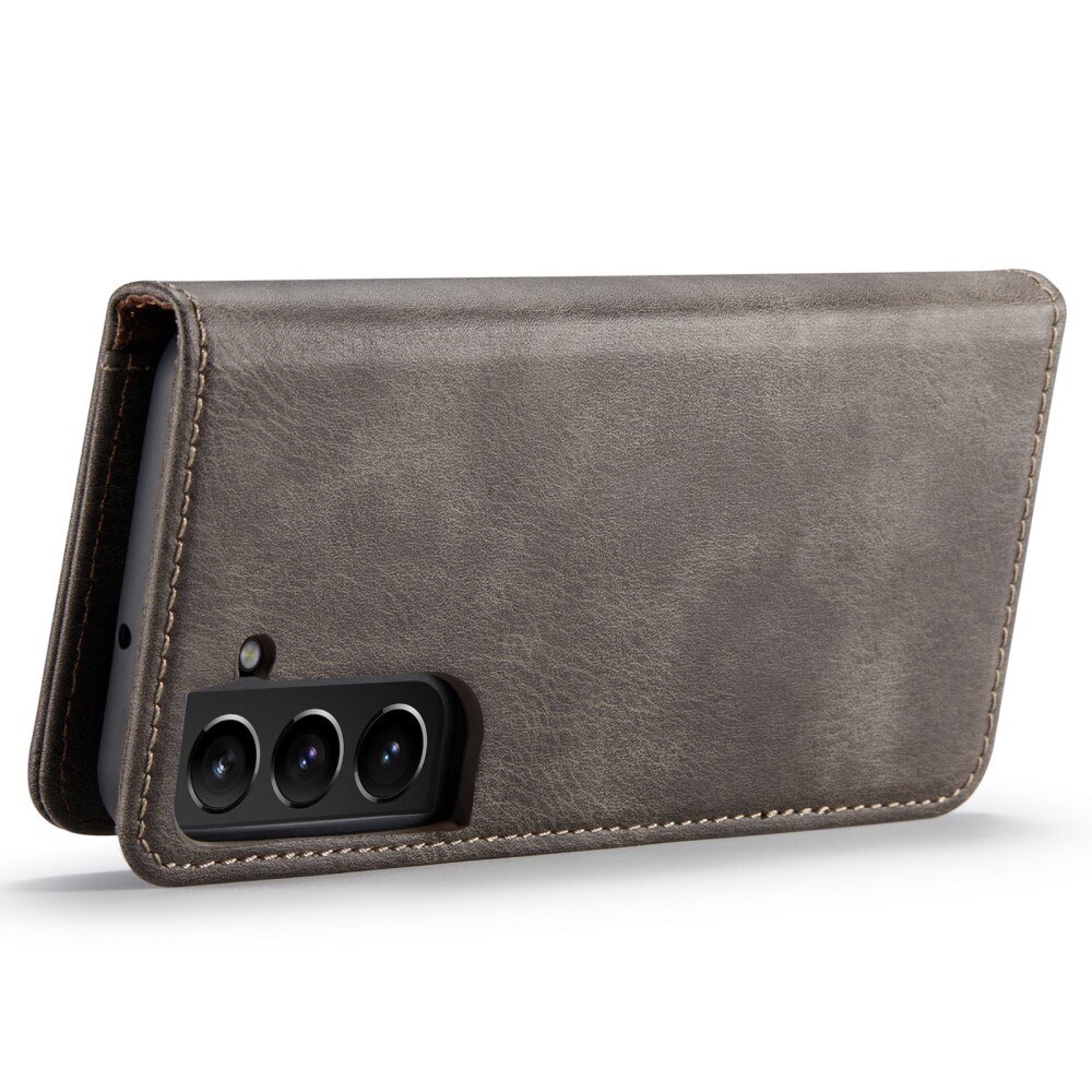 Étui portefeuille Magnet Wallet Samsung Galaxy S22 Plus Brown