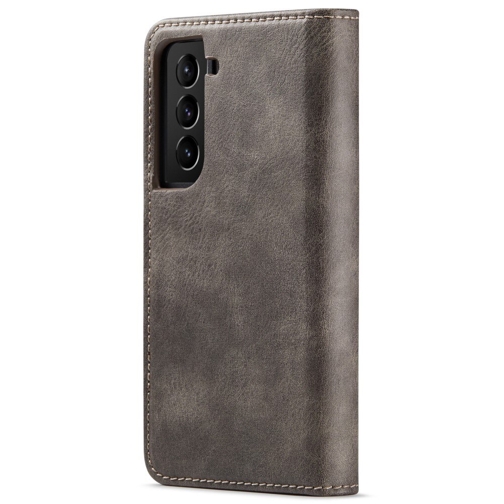 Étui portefeuille Magnet Wallet Samsung Galaxy S22 Plus Brown