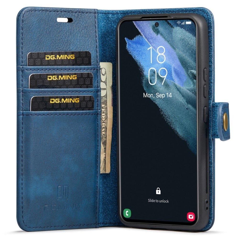 Étui portefeuille Magnet Wallet Samsung Galaxy S22, Blue