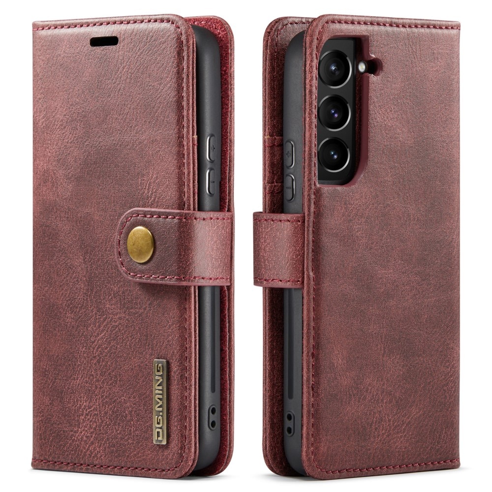 Étui portefeuille Magnet Wallet Samsung Galaxy S22, Rouge