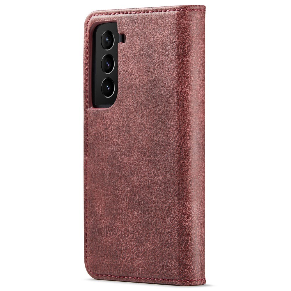 Étui portefeuille Magnet Wallet Samsung Galaxy S22, Rouge