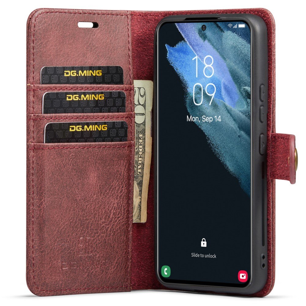 Étui portefeuille Magnet Wallet Samsung Galaxy S22 Red