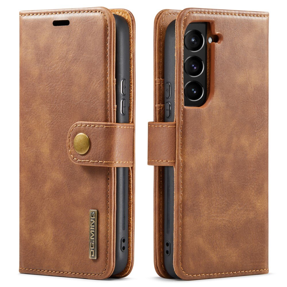 Étui portefeuille Magnet Wallet Samsung Galaxy S22 Cognac