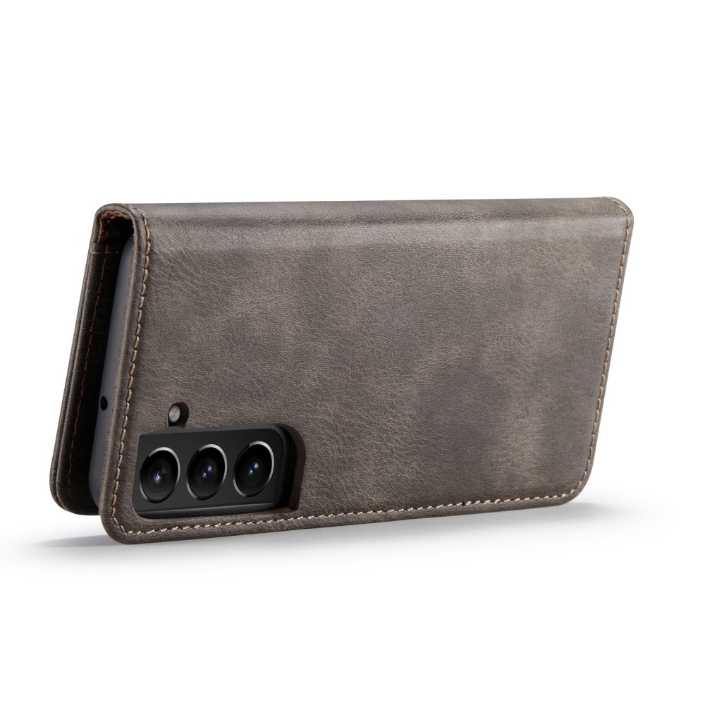 Étui portefeuille Magnet Wallet Samsung Galaxy S22, Brown