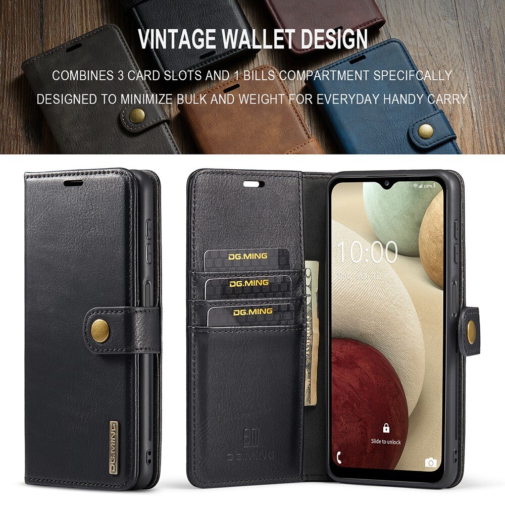 Étui portefeuille Magnet Wallet Samsung Galaxy A04s, Black