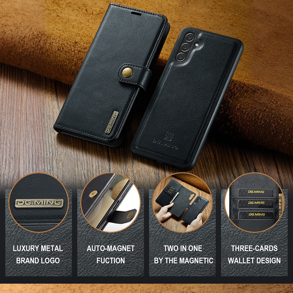 Étui portefeuille Magnet Wallet Samsung Galaxy A04s, Black