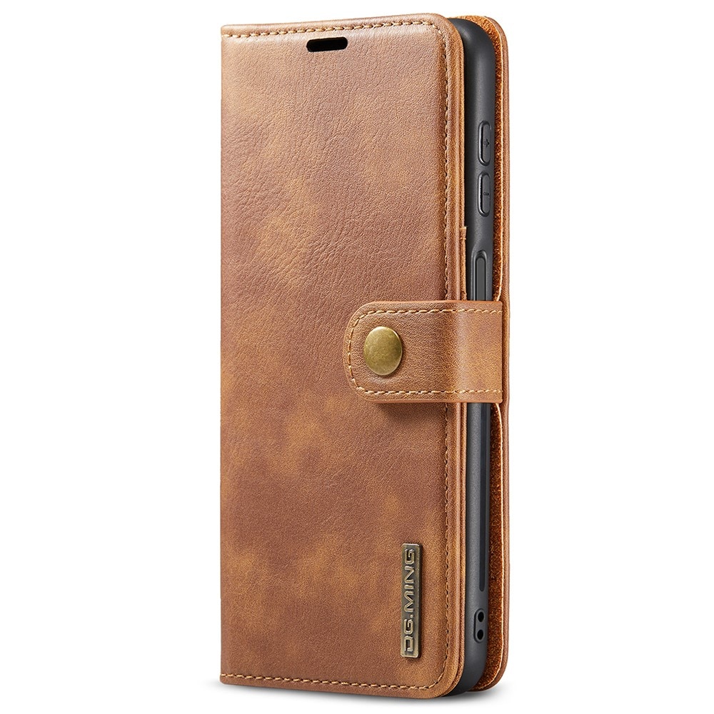 Étui portefeuille Magnet Wallet Samsung Galaxy A04s, Cognac