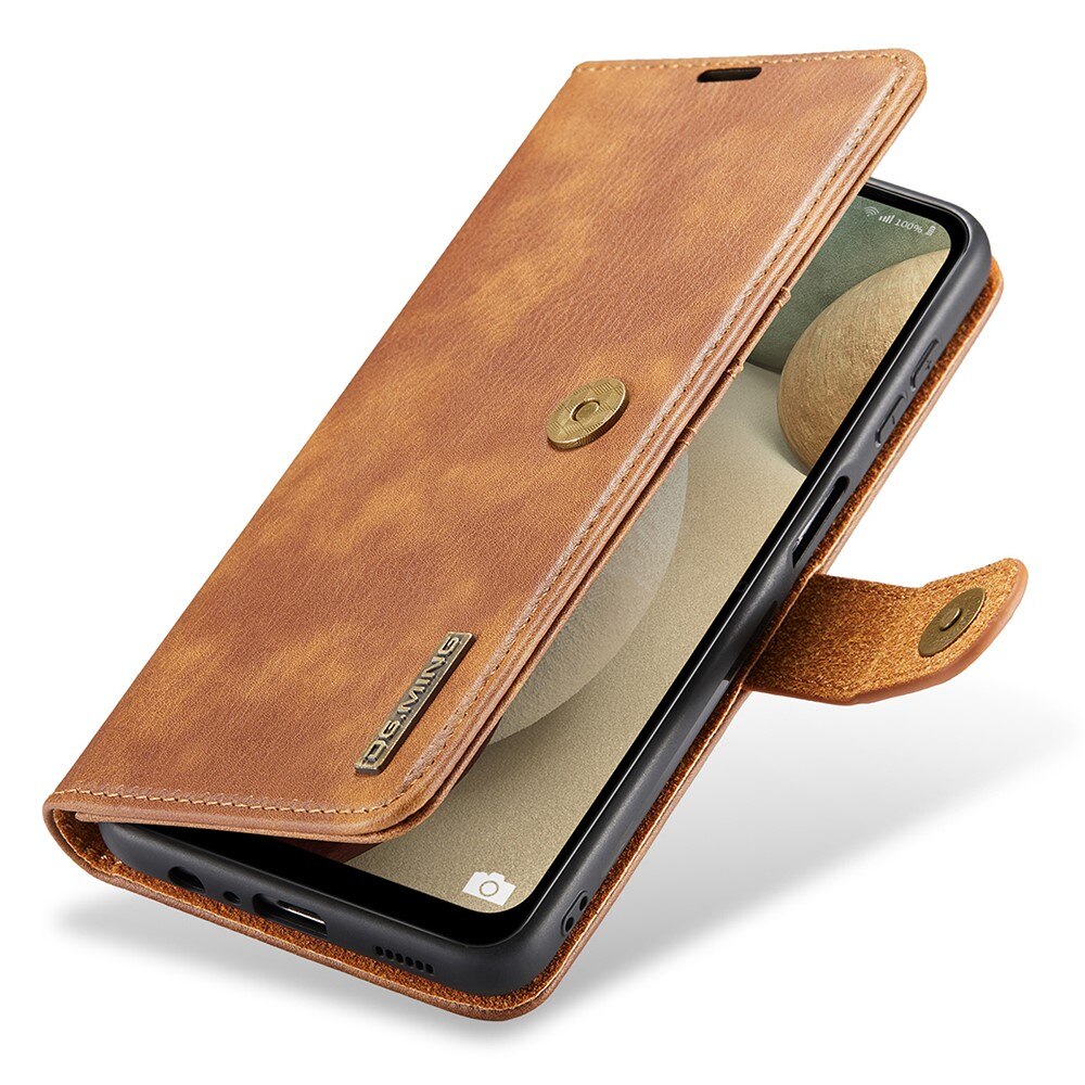 Étui portefeuille Magnet Wallet Samsung Galaxy A04s, Cognac