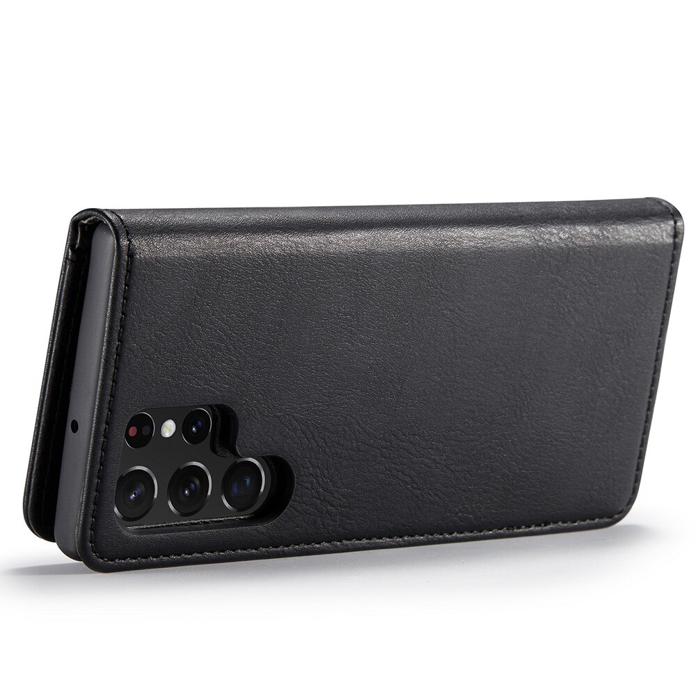 Étui portefeuille Magnet Wallet Samsung Galaxy S22 Ultra, Black