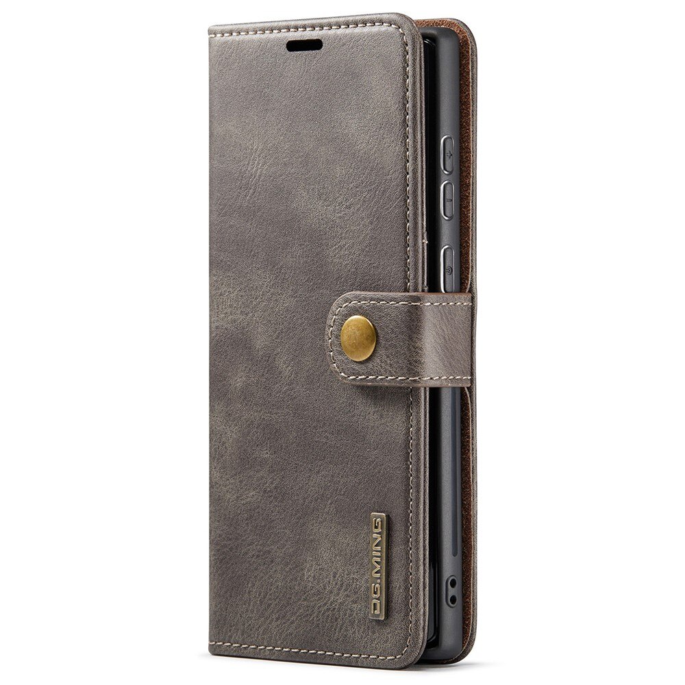 Étui portefeuille Magnet Wallet Samsung Galaxy S22 Ultra, Marron