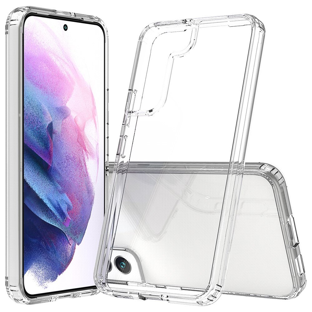 Coque hybride Crystal Hybrid pour Samsung Galaxy S22, transparent