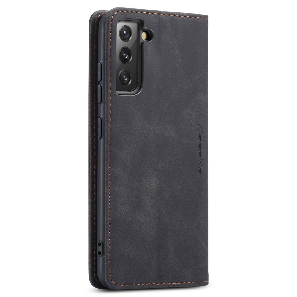 Étui portefeuille mince Samsung Galaxy S22 Plus, Noir