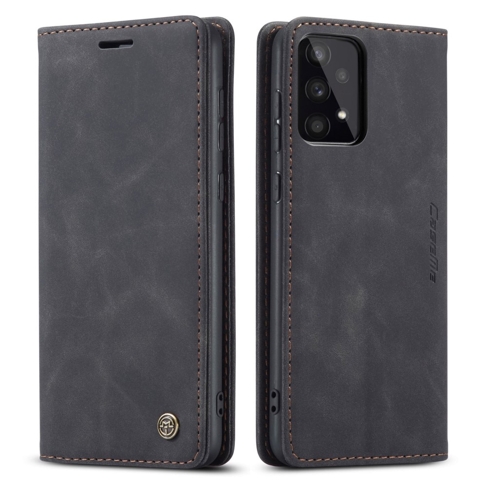 Étui portefeuille mince Samsung Galaxy A53, Noir