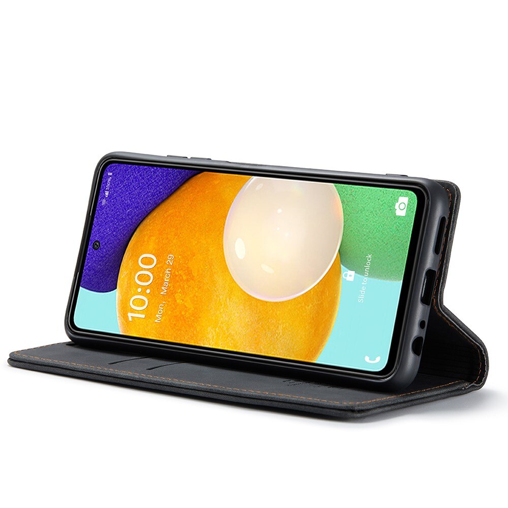 Étui portefeuille mince Samsung Galaxy A53, Noir