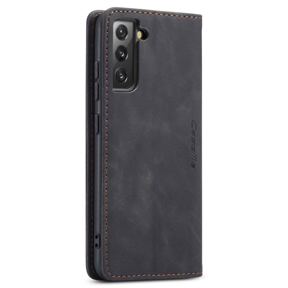 Étui portefeuille mince Samsung Galaxy S22, Noir