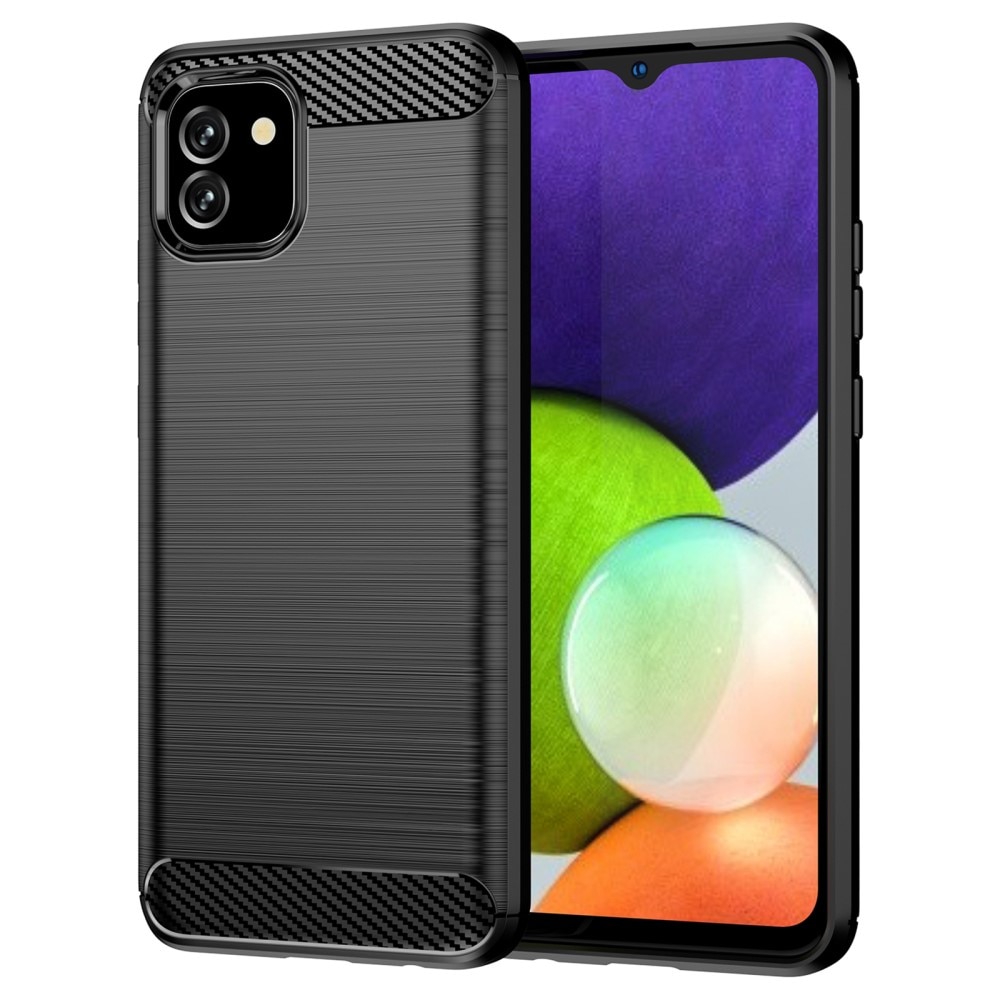 Coque TPU Brushed Samsung Galaxy A03, [FÄRG}