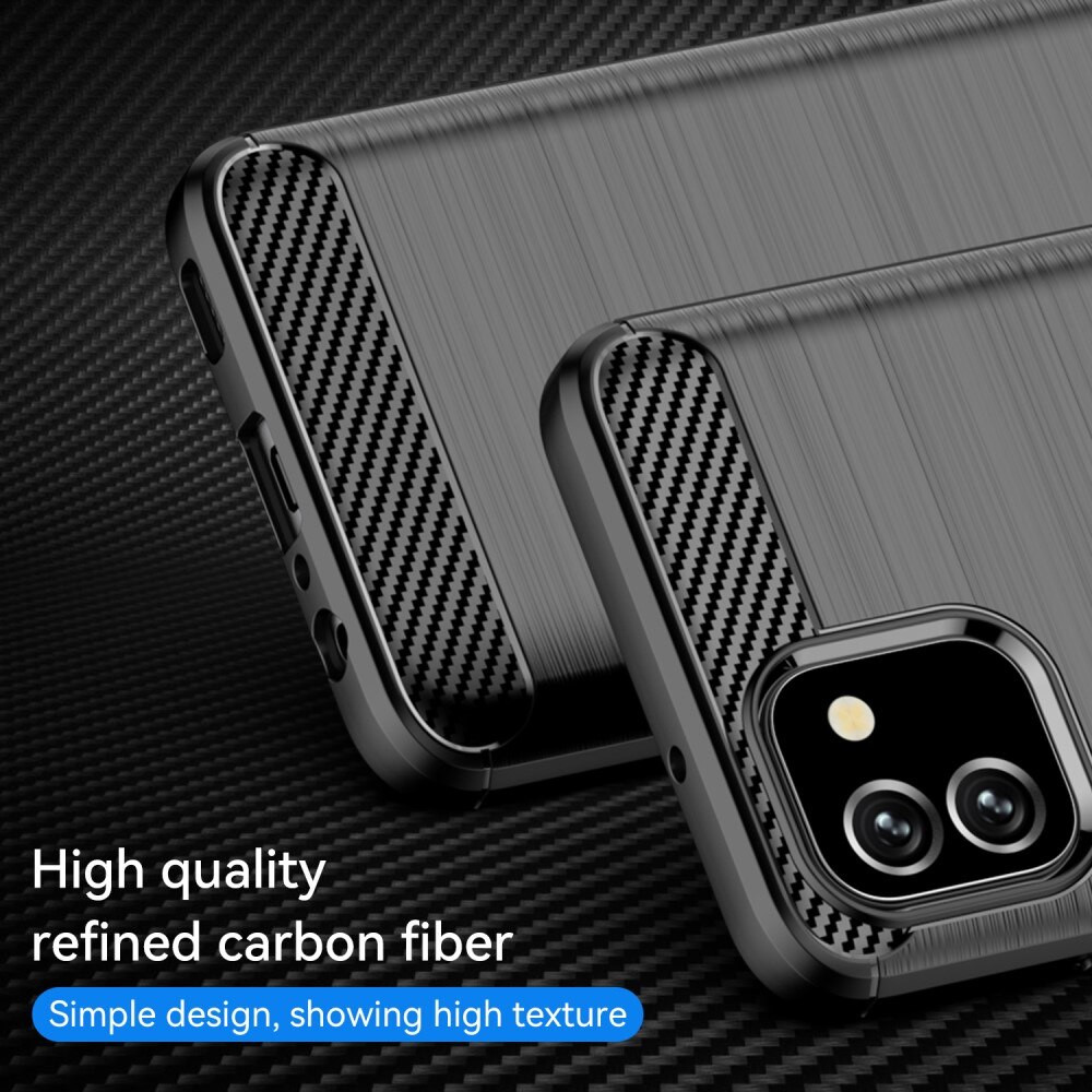 Coque Brushed TPU Case Samsung Galaxy A03 Black