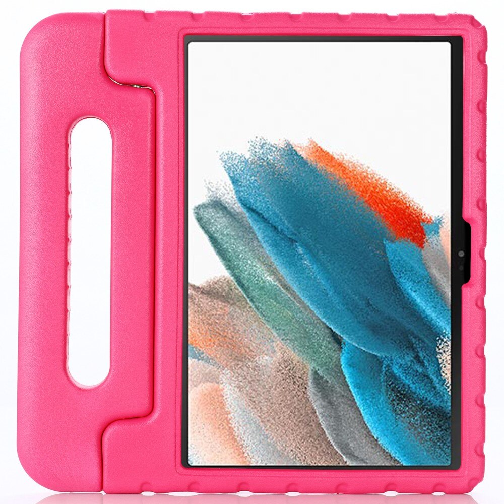 Coque antichoc pour enfants Samsung Galaxy Tab A8 10.5 Rose