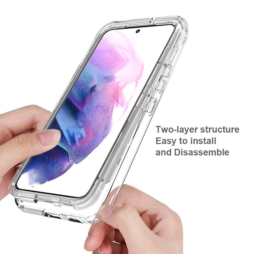 Coque de couverture complète Samsung Galaxy S22, Transparent