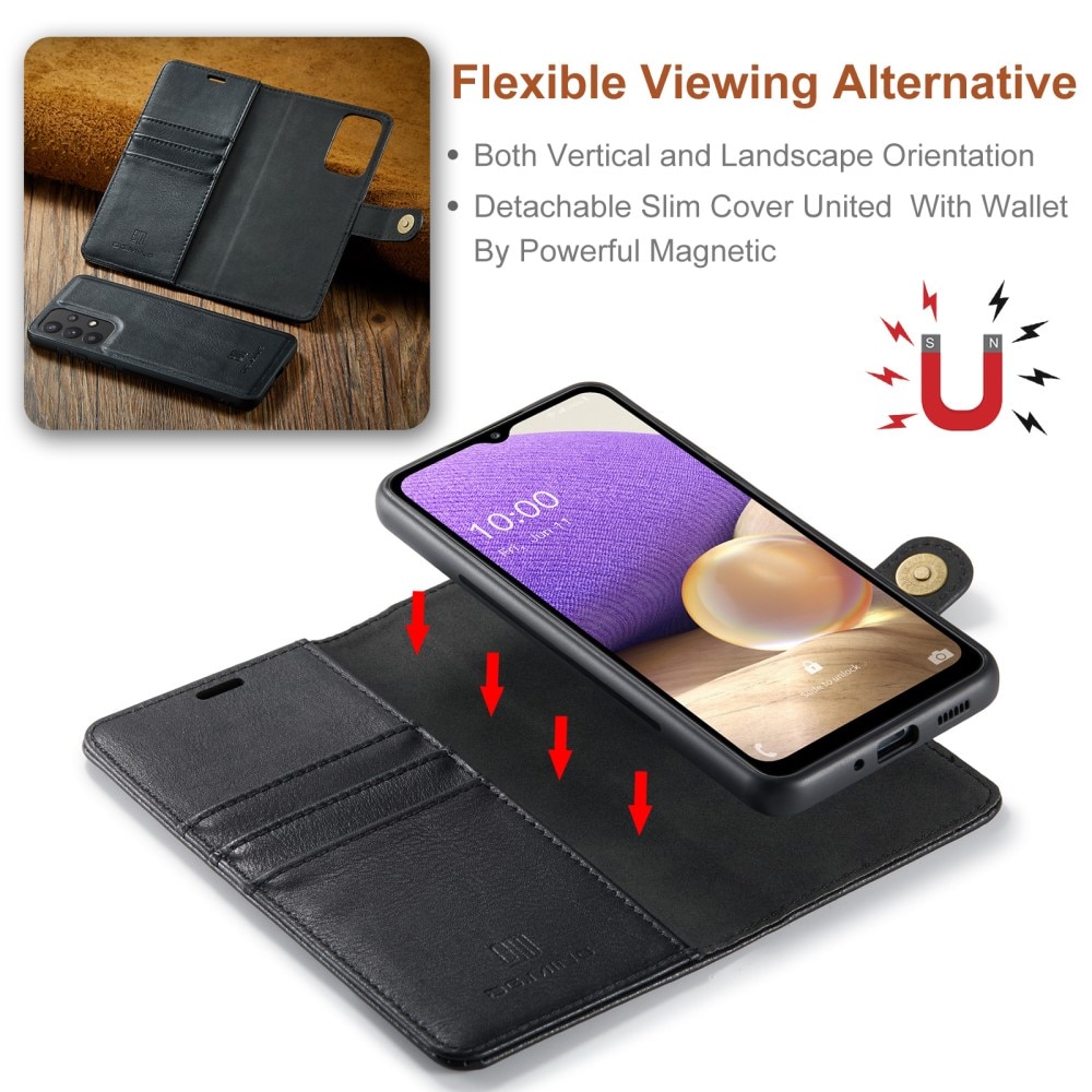 Étui portefeuille Magnet Wallet Samsung Galaxy A33 Black