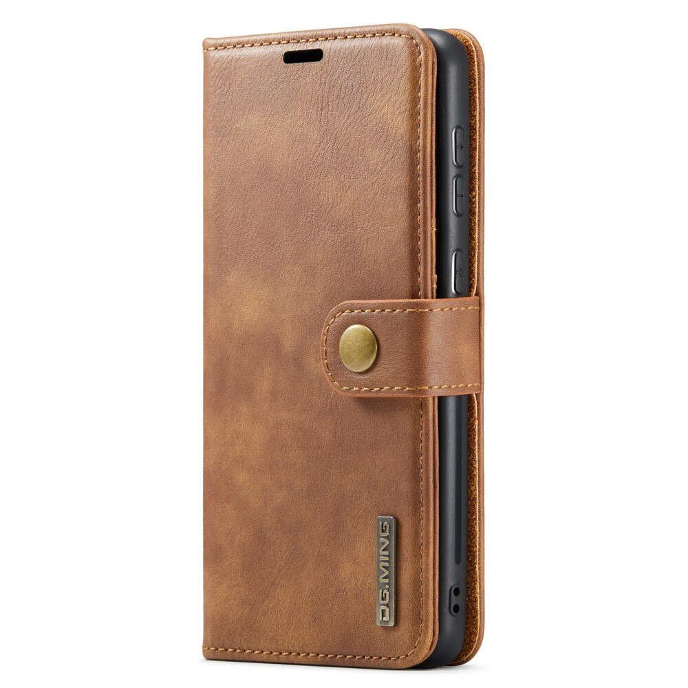 Étui portefeuille Magnet Wallet Samsung Galaxy A33, Cognac