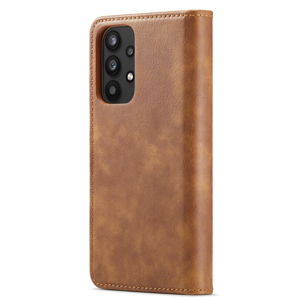 Étui portefeuille Magnet Wallet Samsung Galaxy A33, Cognac