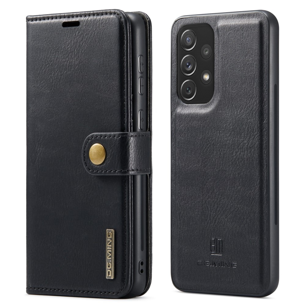 Étui portefeuille Magnet Wallet Samsung Galaxy A73 5G, Noir