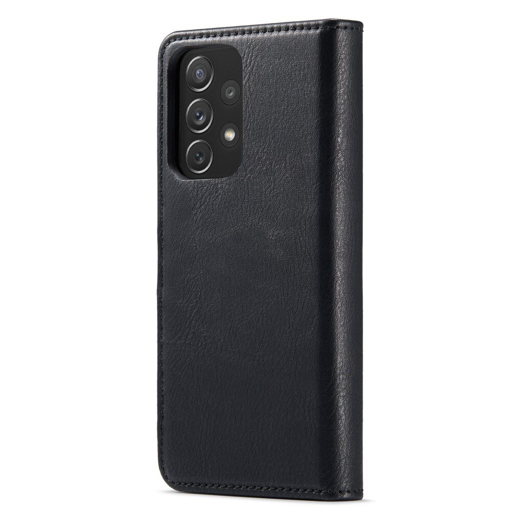 Étui portefeuille Magnet Wallet Samsung Galaxy A73 5G, Noir