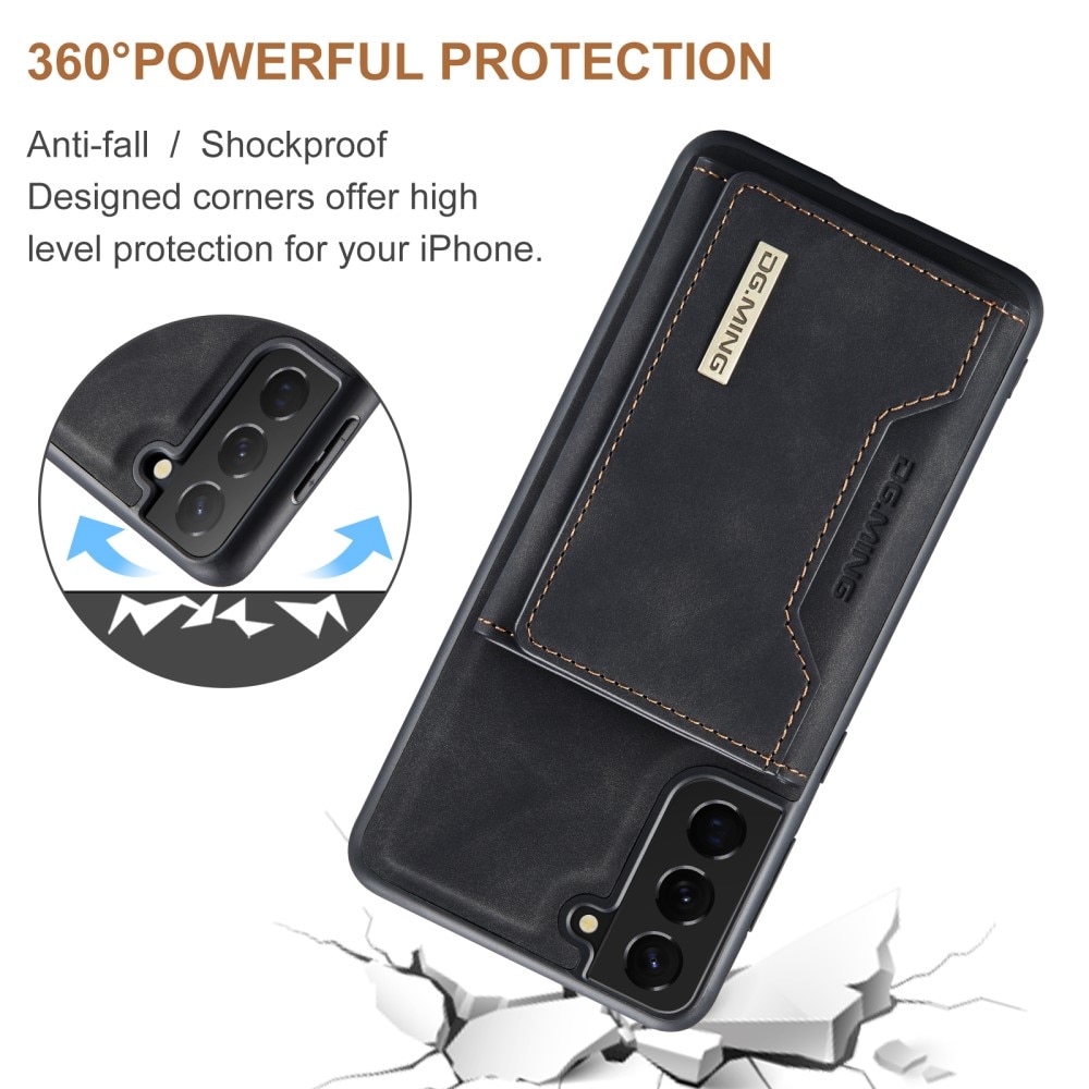 Coque Magnetic Card Slot Samsung Galaxy S22 Plus Black