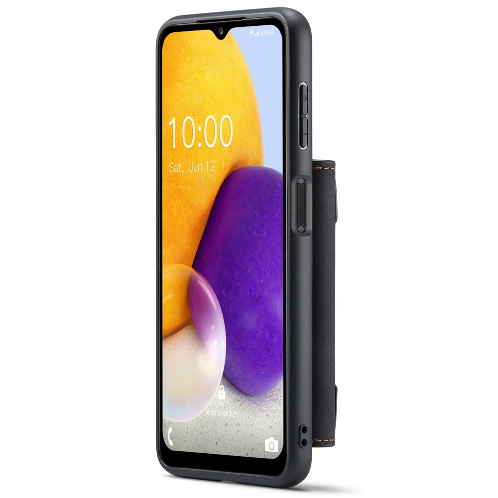 Coque Magnetic Card Slot Samsung Galaxy A13, Noir