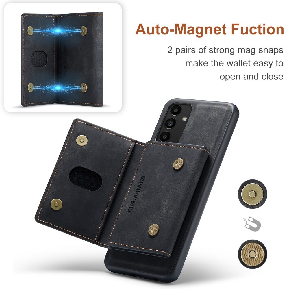 Coque Magnetic Card Slot Samsung Galaxy A13, Noir
